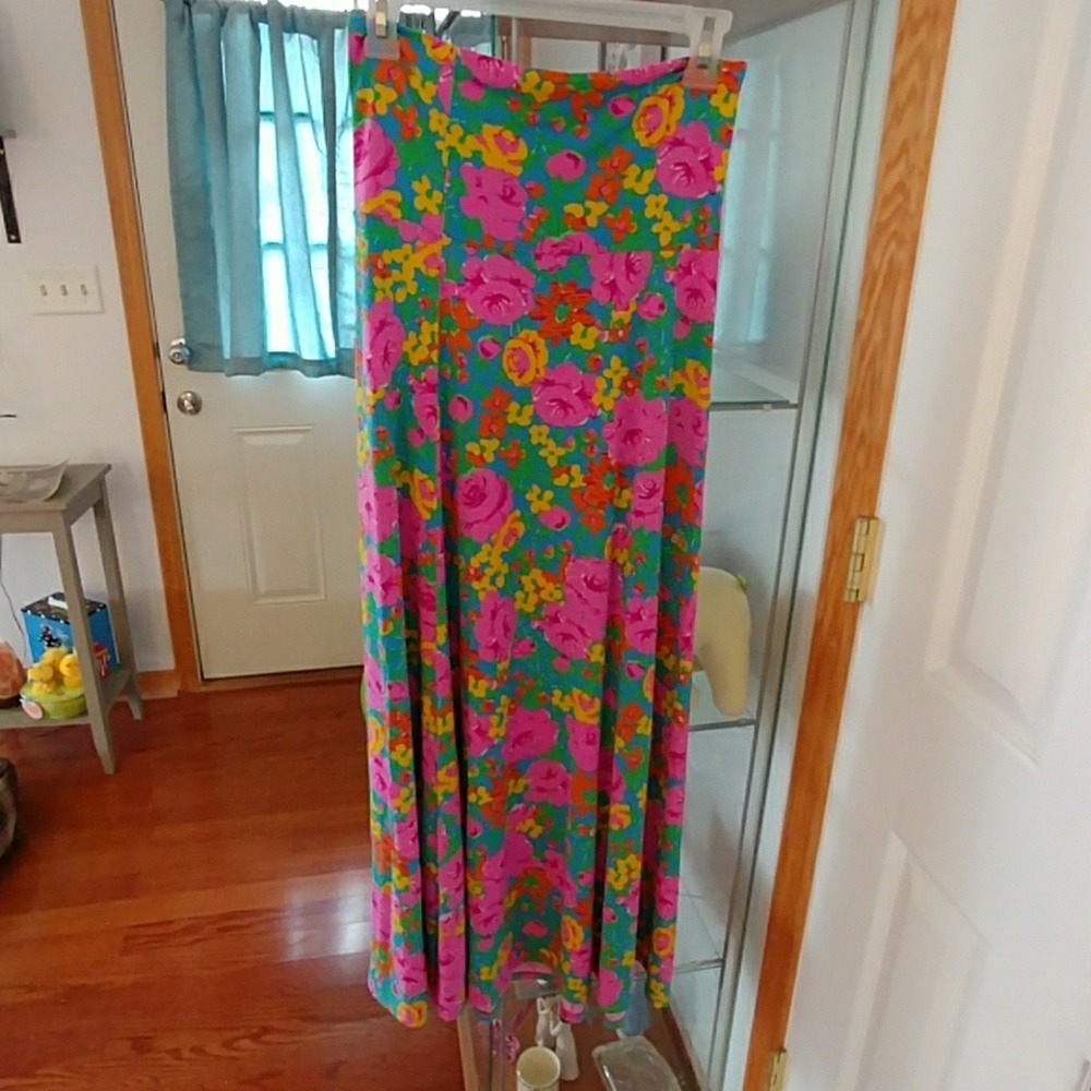Lularoe XS floral maxi